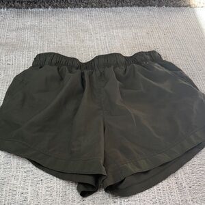 Athletic Works Women's Dark Green Athletic Shorts